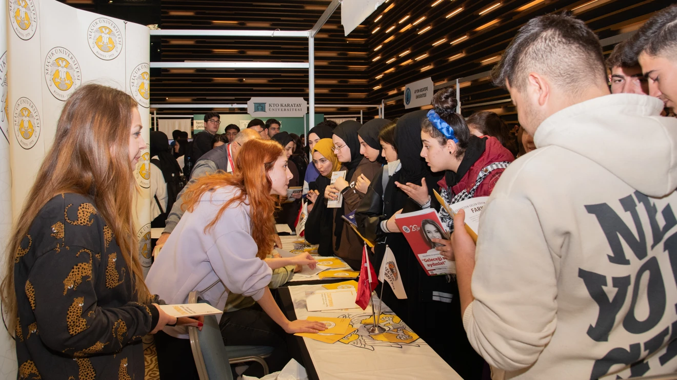 Selçuk Üniversitesi, 6. Konya Üniversite Tanıtım Günleri’nde yoğun ilgi gördü